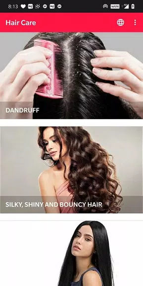 Hair Care - Dandruff, Hair Fal应用截图第0张