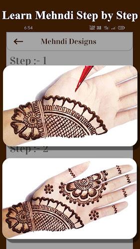 Mehndi Design - Easy Simple Tangkapan skrin 2