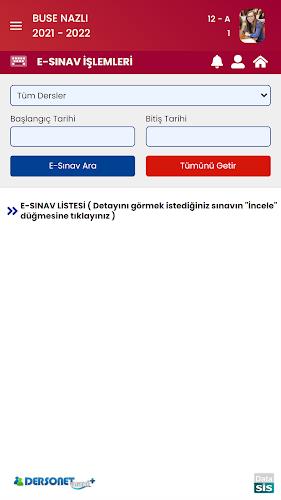 Dersonet Veli Modülü Screenshot 3