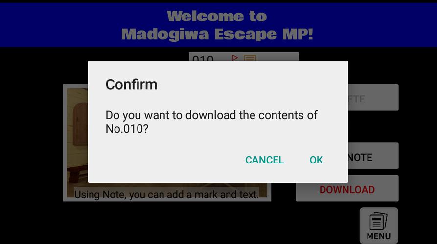Portal of Madogiwa Escape MP应用截图第1张