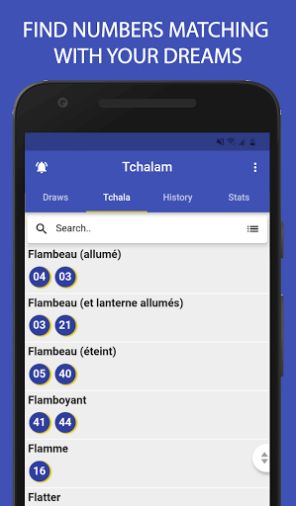 TCHALAM: Lottery with Haitian Spiritual Numbers应用截图第2张