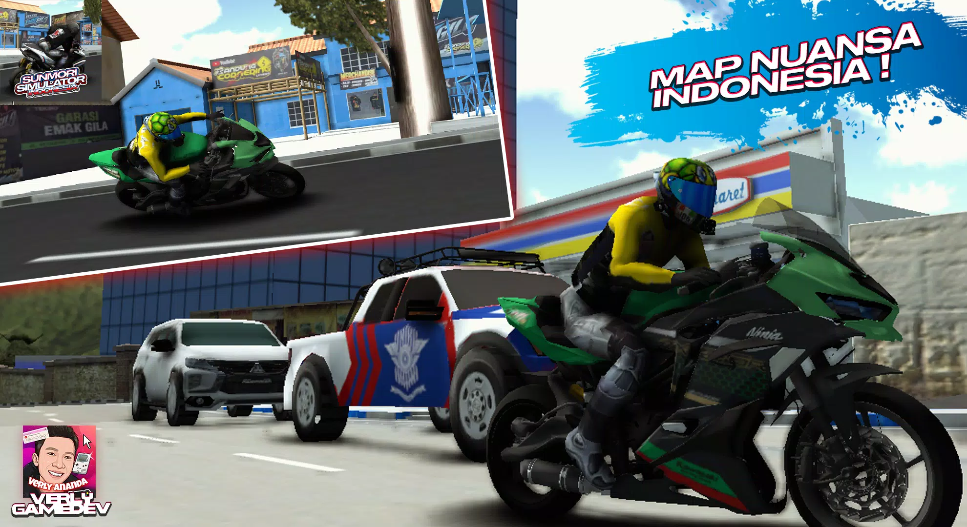 Sunmori Simulator Indonesia 3D Screenshot 1