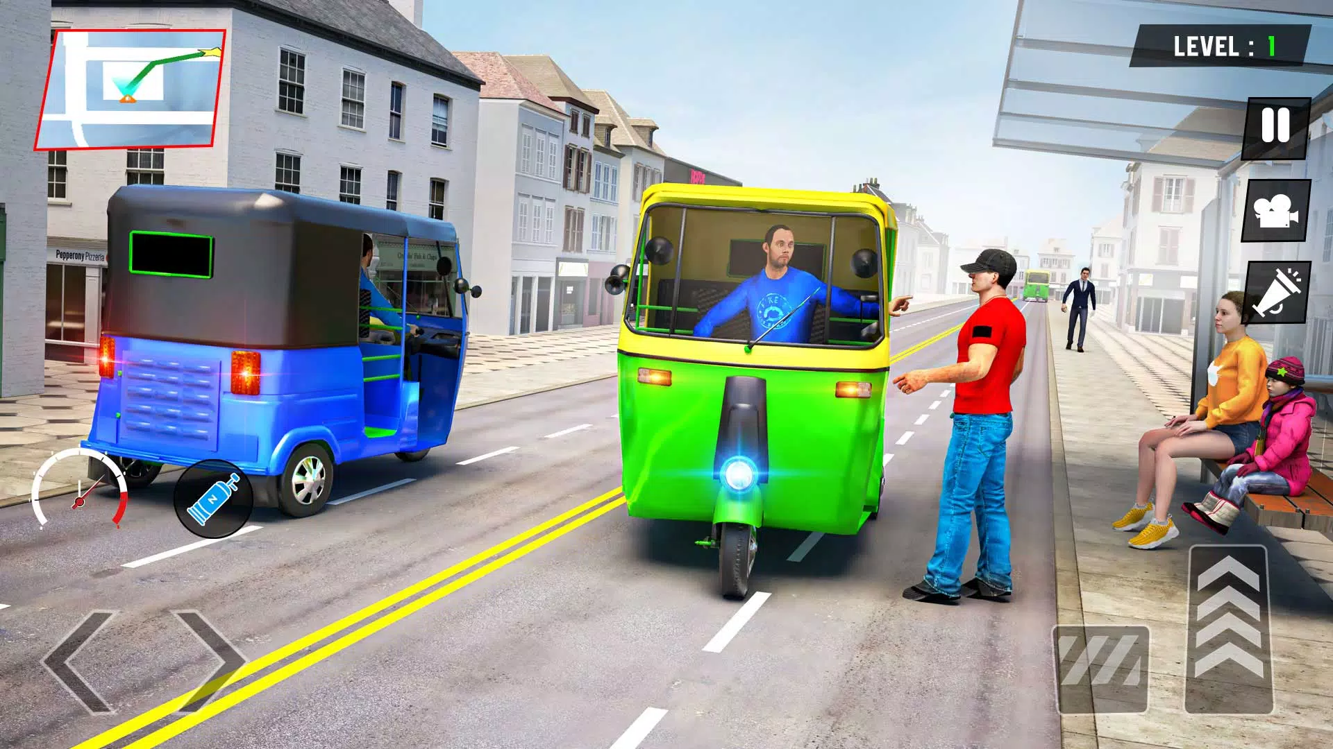 Tuk Tuk Rickshaw - Auto Game Captura de pantalla 0