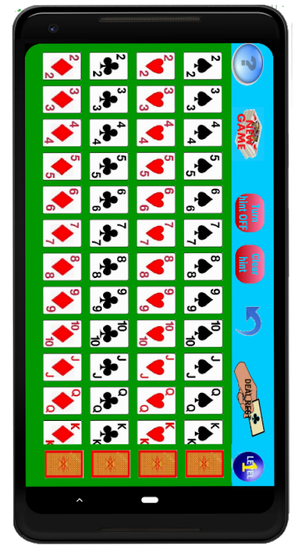 Differerent Solitaire game Tangkapan skrin 1