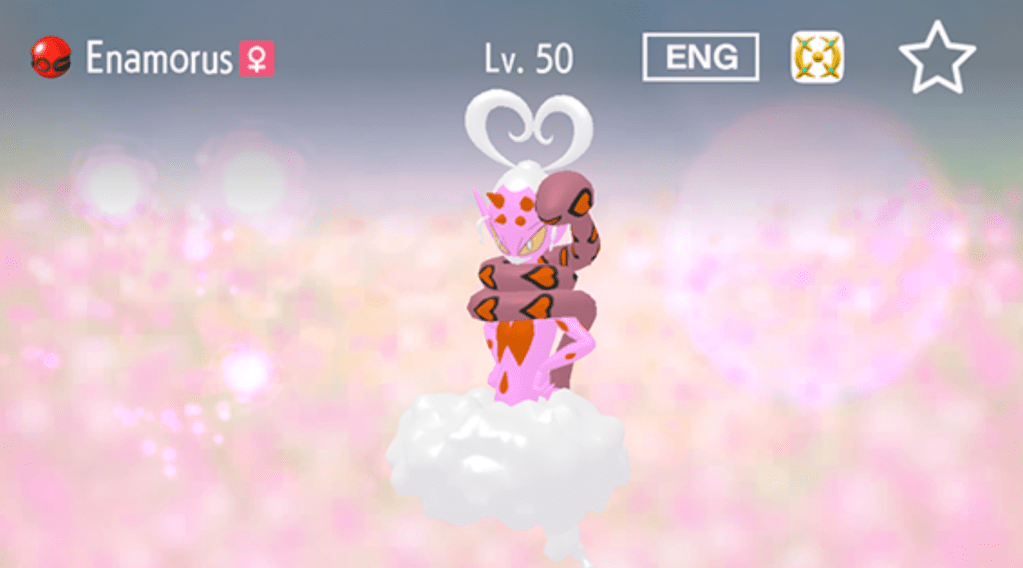 Shiny Enamorus Pokemon home