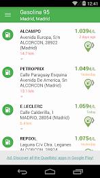 Gasoline and Diesel Spain Captura de tela 0