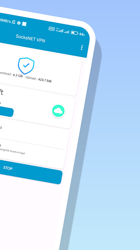 SocksNET VPN स्क्रीनशॉट 1