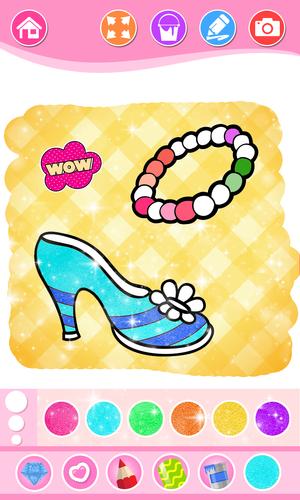 Beauty Coloring Book for Girls ဖန်သားပြင်ဓာတ်ပုံ 3