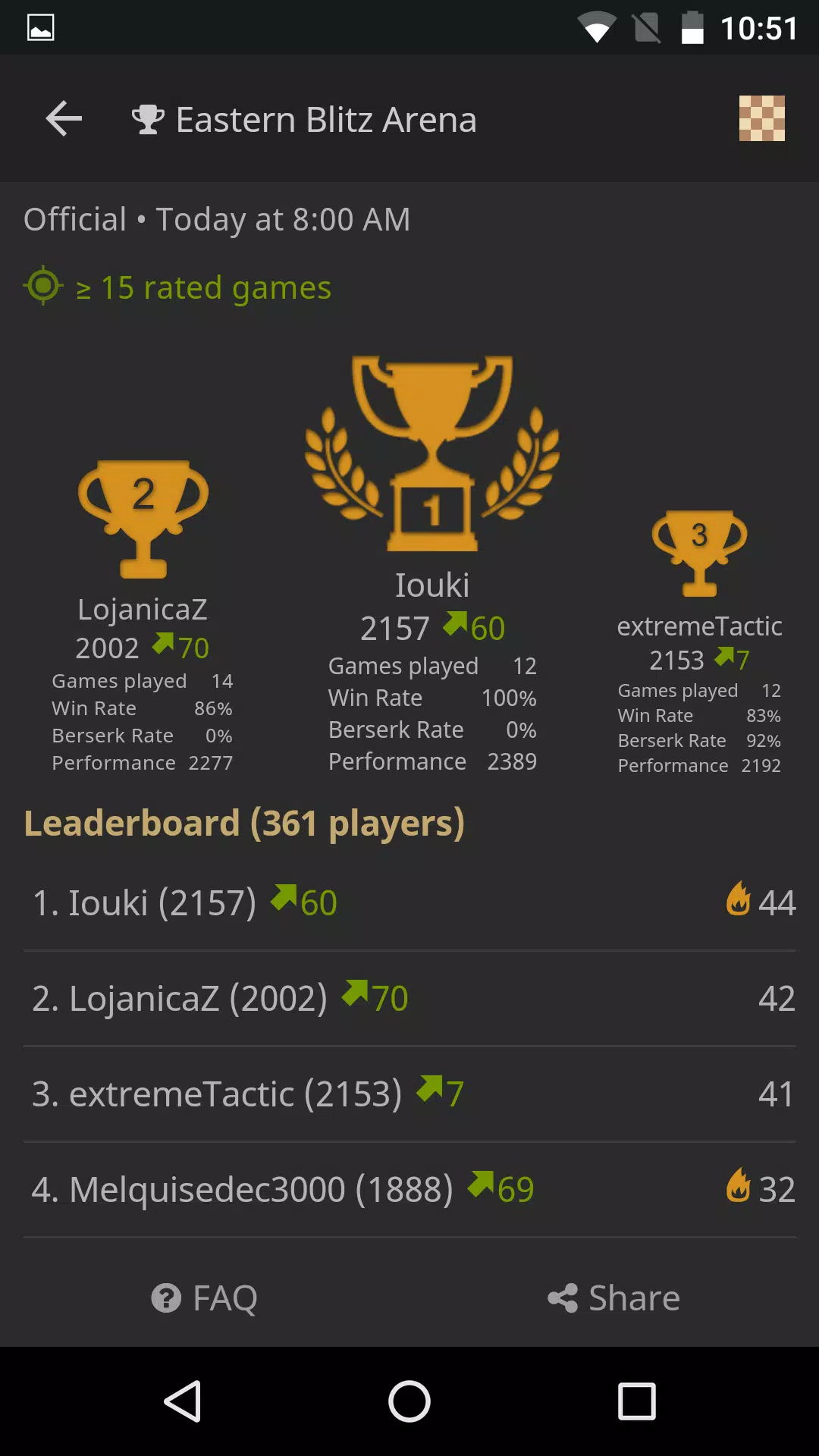 lichess ภาพหน้าจอ 3