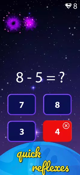 Quick Math Flash Cards Capture d'écran 2