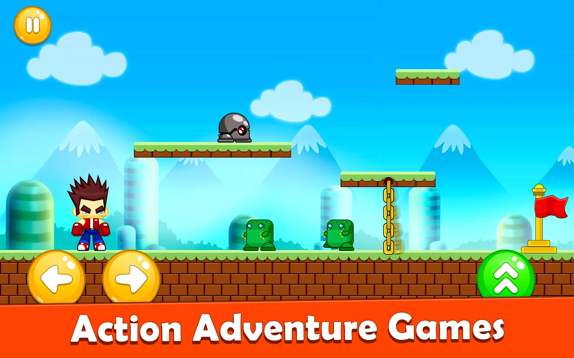 Brave Hero Adventures Game स्क्रीनशॉट 1