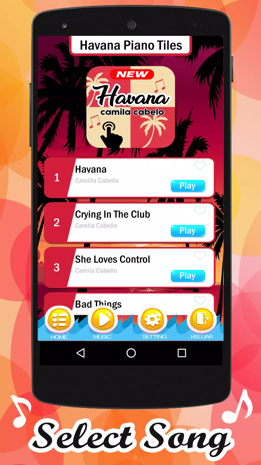 Havana Piano Tiles ภาพหน้าจอ 1