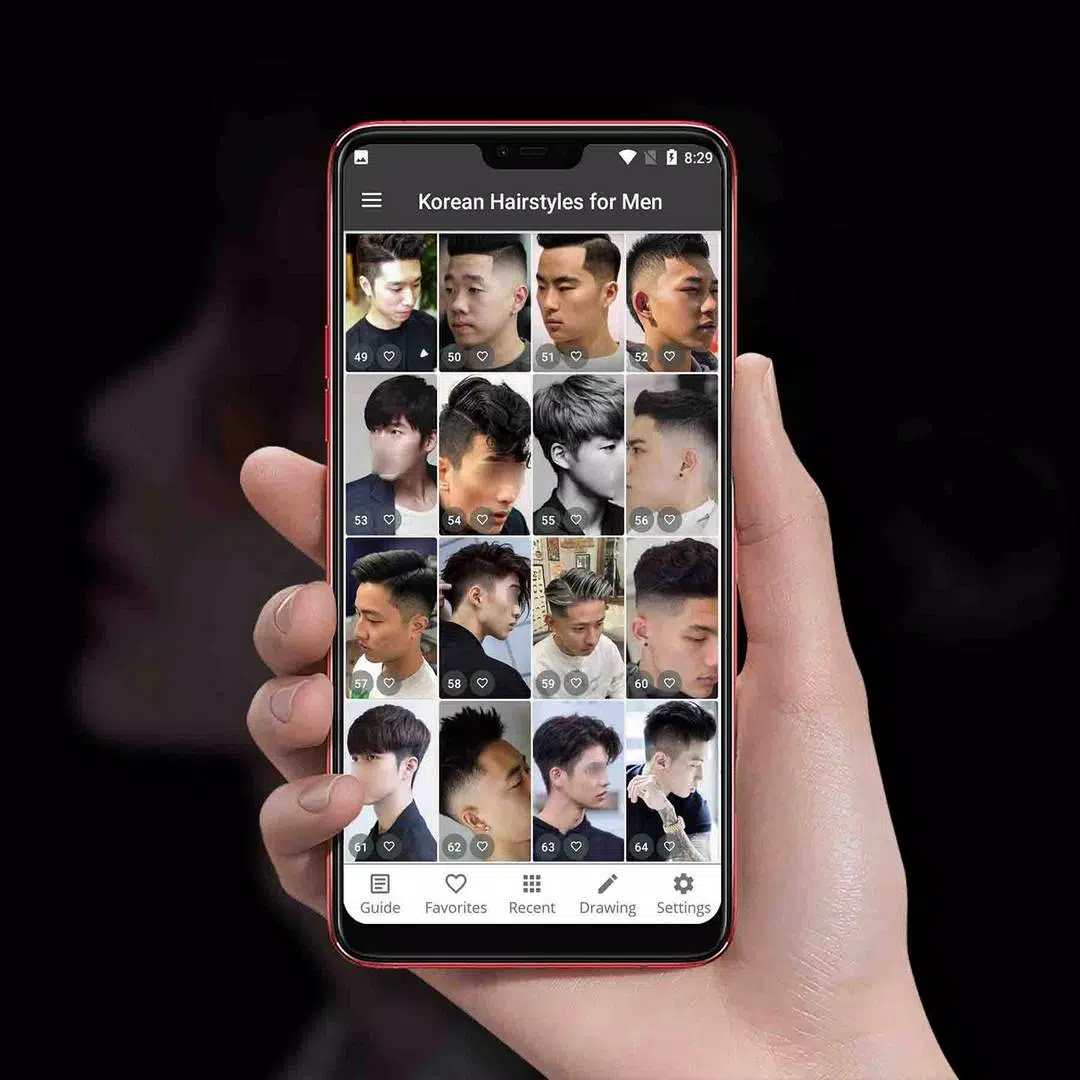 Korean Hairstyles for Men Ekran Görüntüsü 2