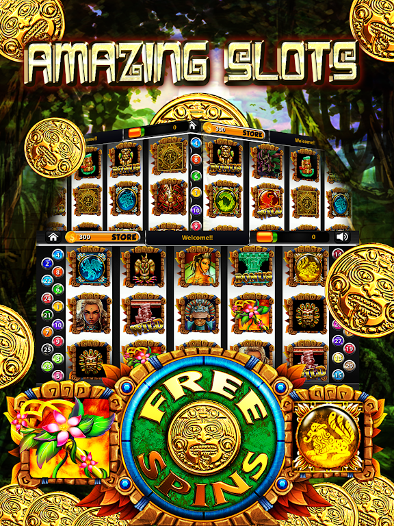 Inca Treasure Slots – Free ဖန်သားပြင်ဓာတ်ပုံ 1