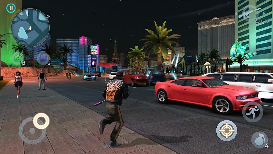 Gangstar Vegas: World of Crime Mod ဖန်သားပြင်ဓာတ်ပုံ 0