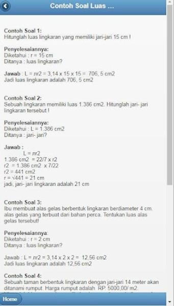 Rumus Matematika স্ক্রিনশট 1