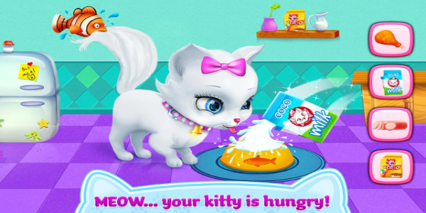 Kitty Love - My Fluffy Pet Screenshot 1