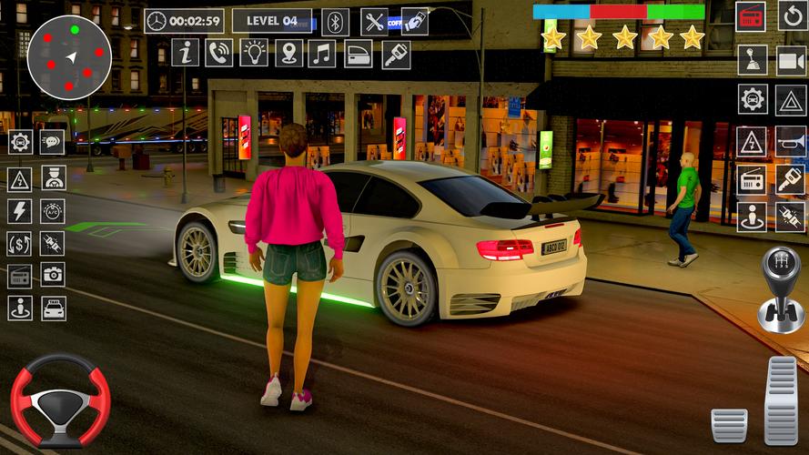 Schermata City Car Driving Simulator 3D 0