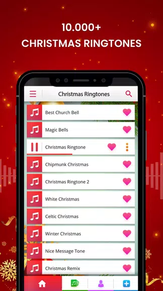 Schermata Christmas Ringtones For Phone 0