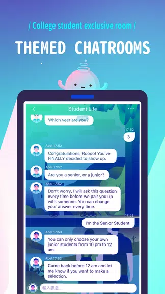 Rooit - Anonymous Chat Rooms Captura de pantalla 3