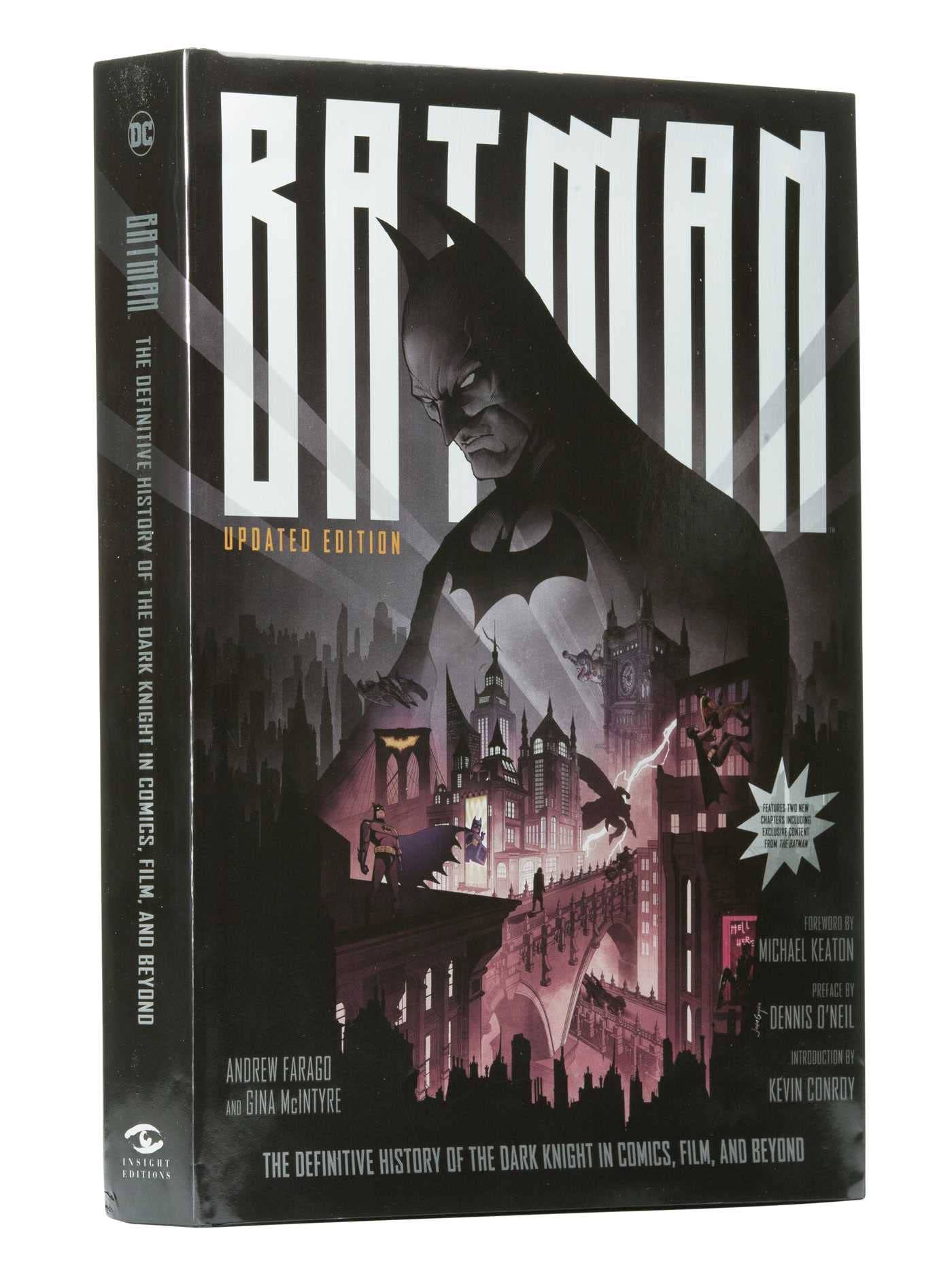 Batman: The Definitive History of the Dark Knight in Comics, Film, and Beyond Book Cover