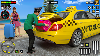 US Taxi Car Driving Games Screenshot 1