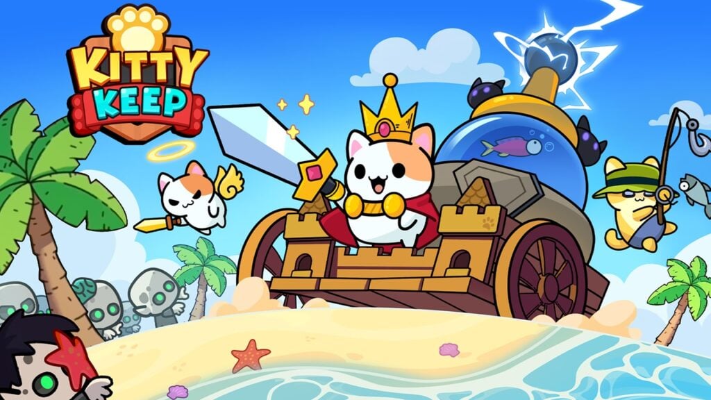 Kitty Keep: Suit Up Your Felines for Oceanfront Battles