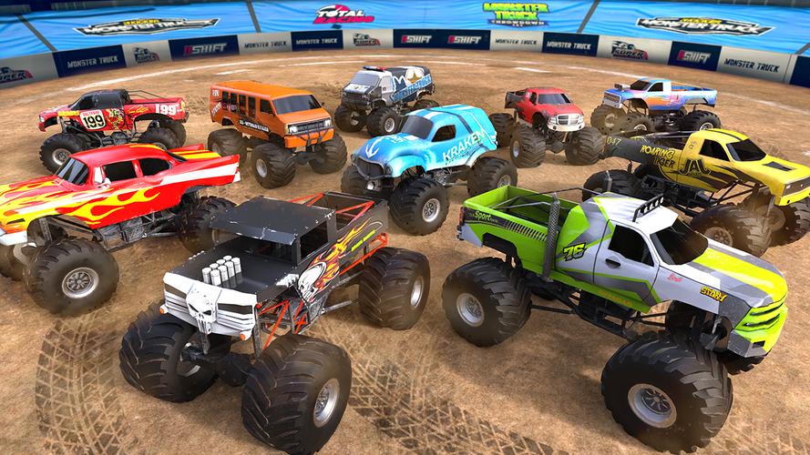 4x4 Monster Truck Racing Games Zrzut ekranu 2