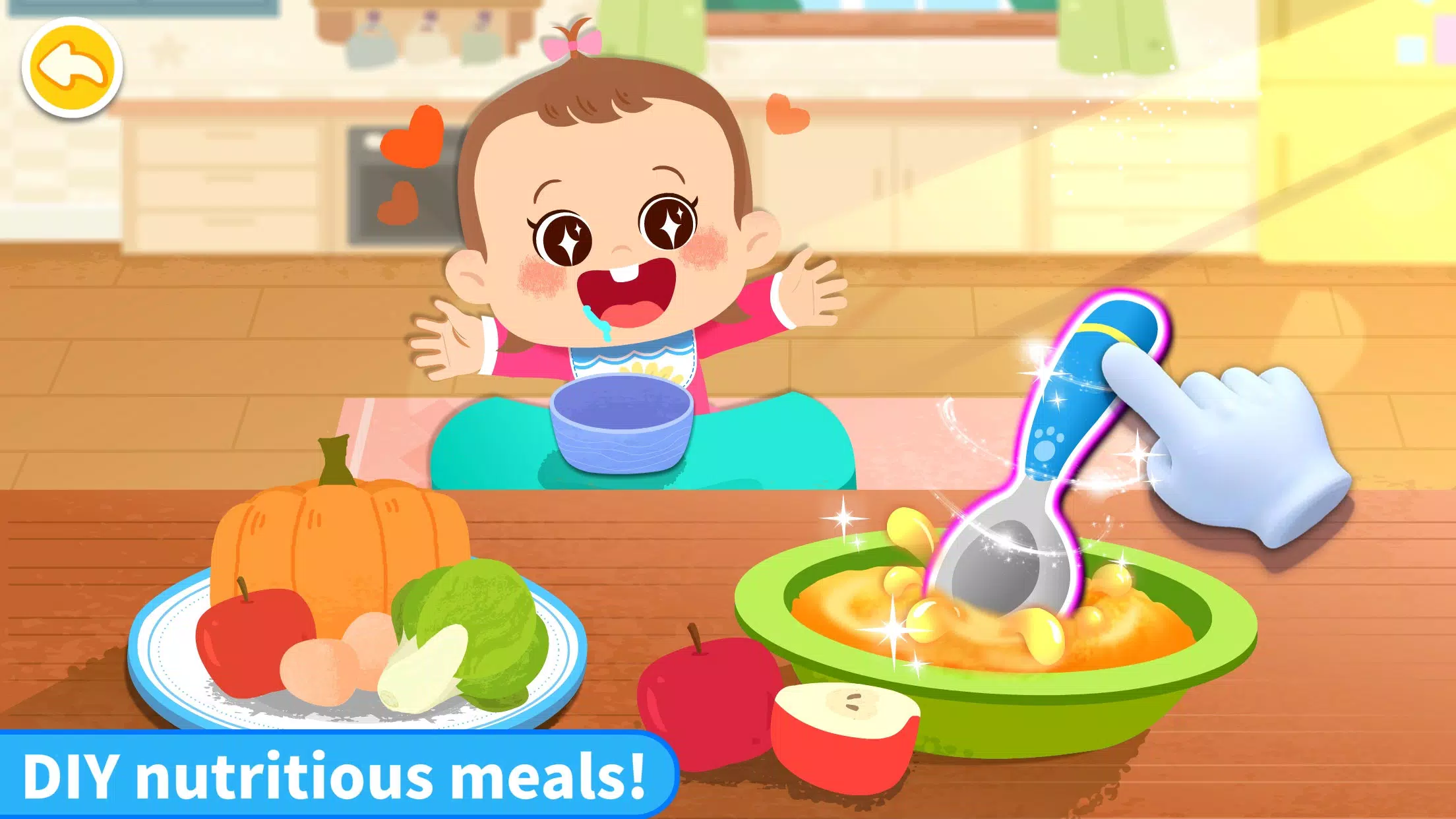 Jogos Panda: Cuide das Bebês Captura de tela 1