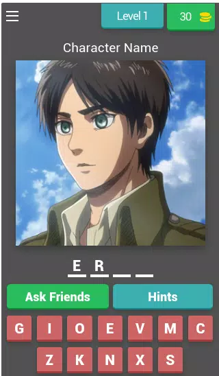 Attack On Titan Quiz Captura de tela 0