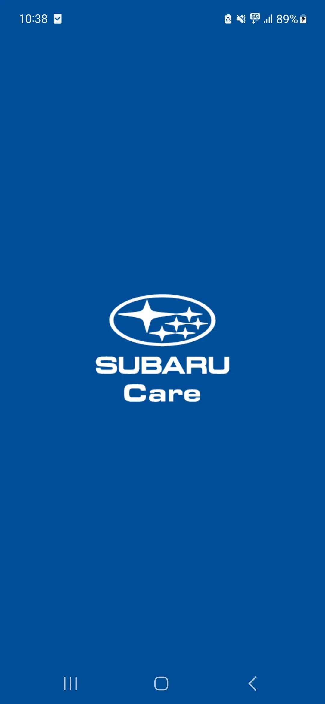 SUBARU Care Captura de pantalla 0