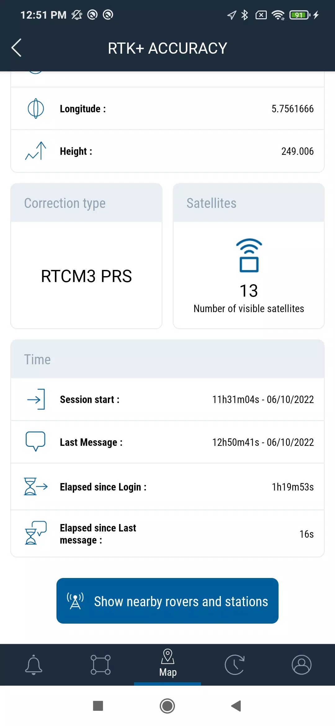 Raven RTK+ ACCURACY Captura de pantalla 3