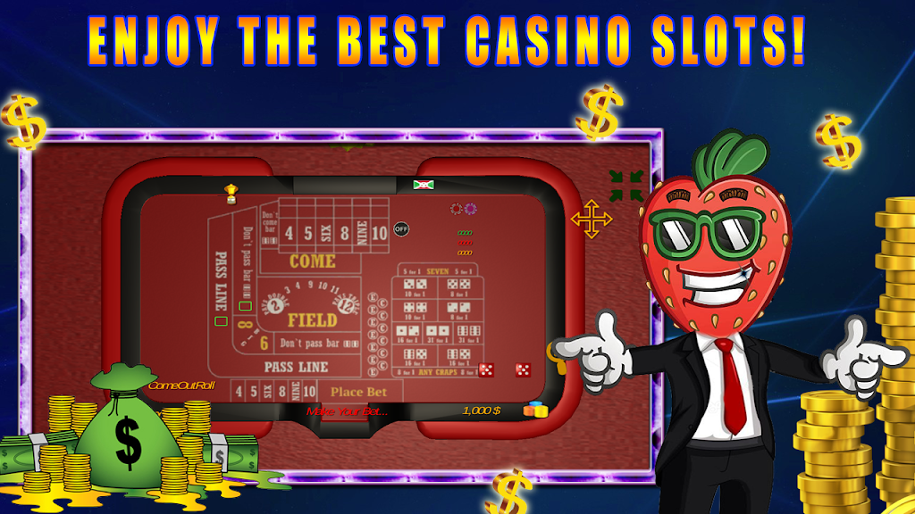 Virtuelles Casino - Craps Spiel Online स्क्रीनशॉट 1