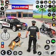 Police Dog Crime Chase Game 3D Screenshot 0