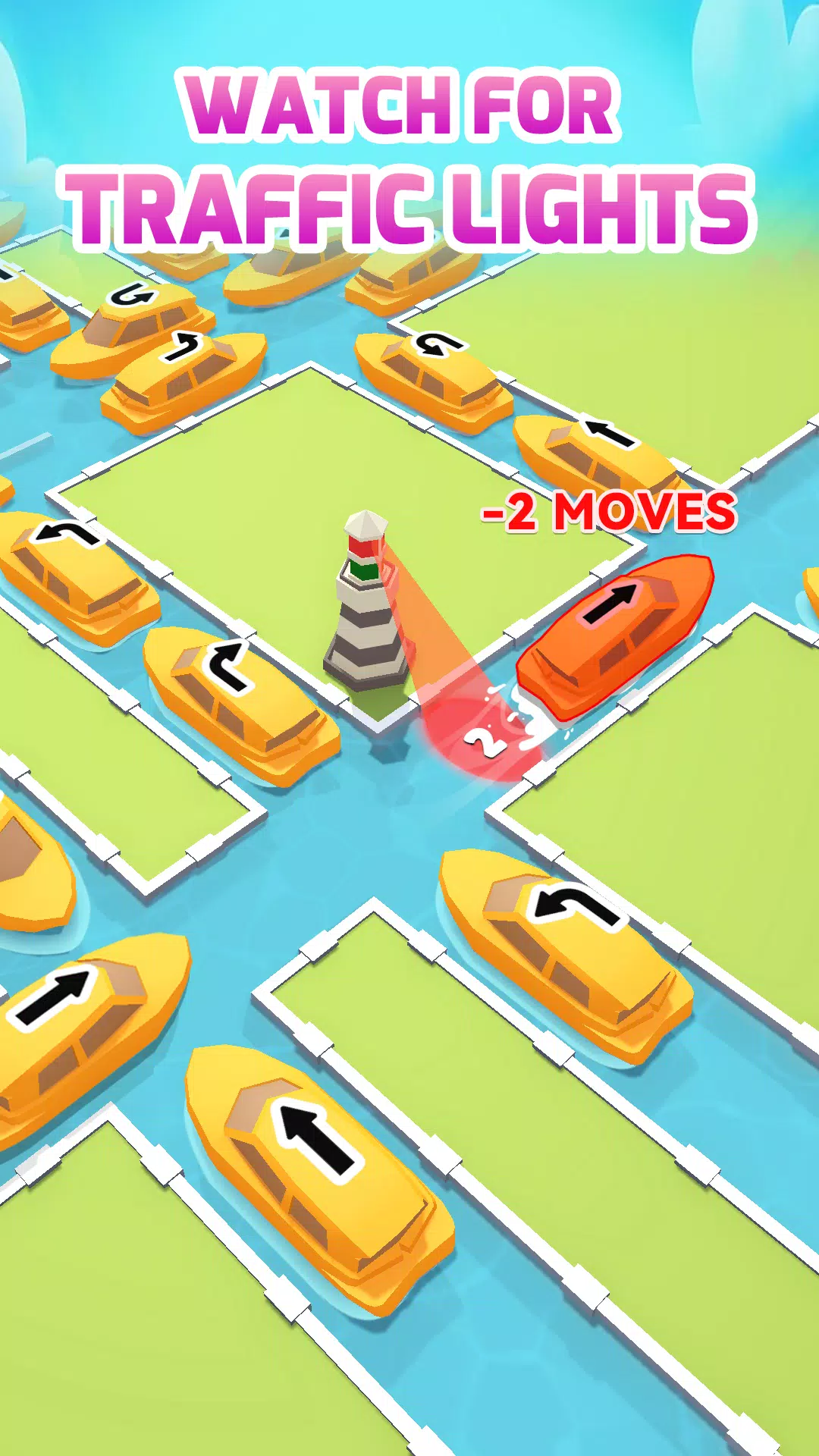 Canal Jam:Traffic Escape Скриншот 2