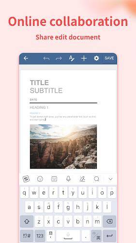 Document Editor:Word,Sheet,PDF应用截图第3张