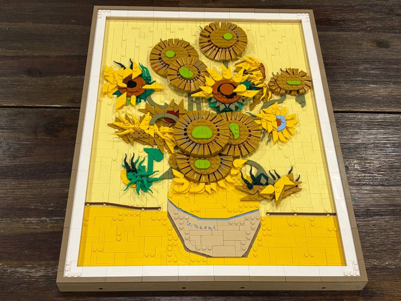 Lego Art Vincent Van Gogh - Girasoli