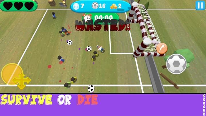 Soccer Apocalypse Survival Ekran Görüntüsü 1