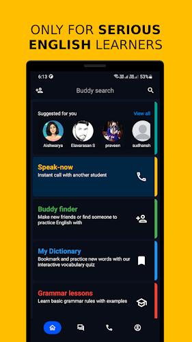 Schermata English Buddy - Speaking app 0