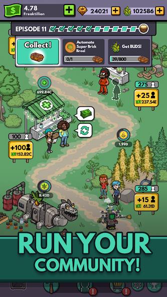 Bud Farm: Idle Tycoon Mod Ảnh chụp màn hình 0