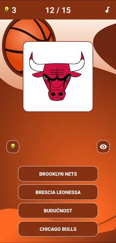 Basketball Logo Quiz स्क्रीनशॉट 0