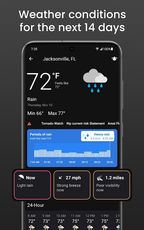 Clime: NOAA Weather Radar Live 스크린샷 3