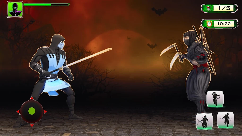Schermata Ninja Hero Assassin Samurai Pirate Fight Shadow 3