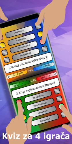 Kviz za 3 & 4 igrača應用截圖第1張