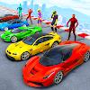 Superhero Game: Ramp Car Stunt