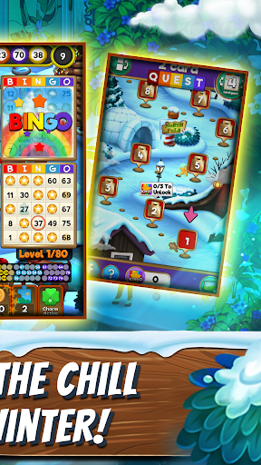 Bingo Quest Winter Garden - Christmas Adventure Tangkapan skrin 2