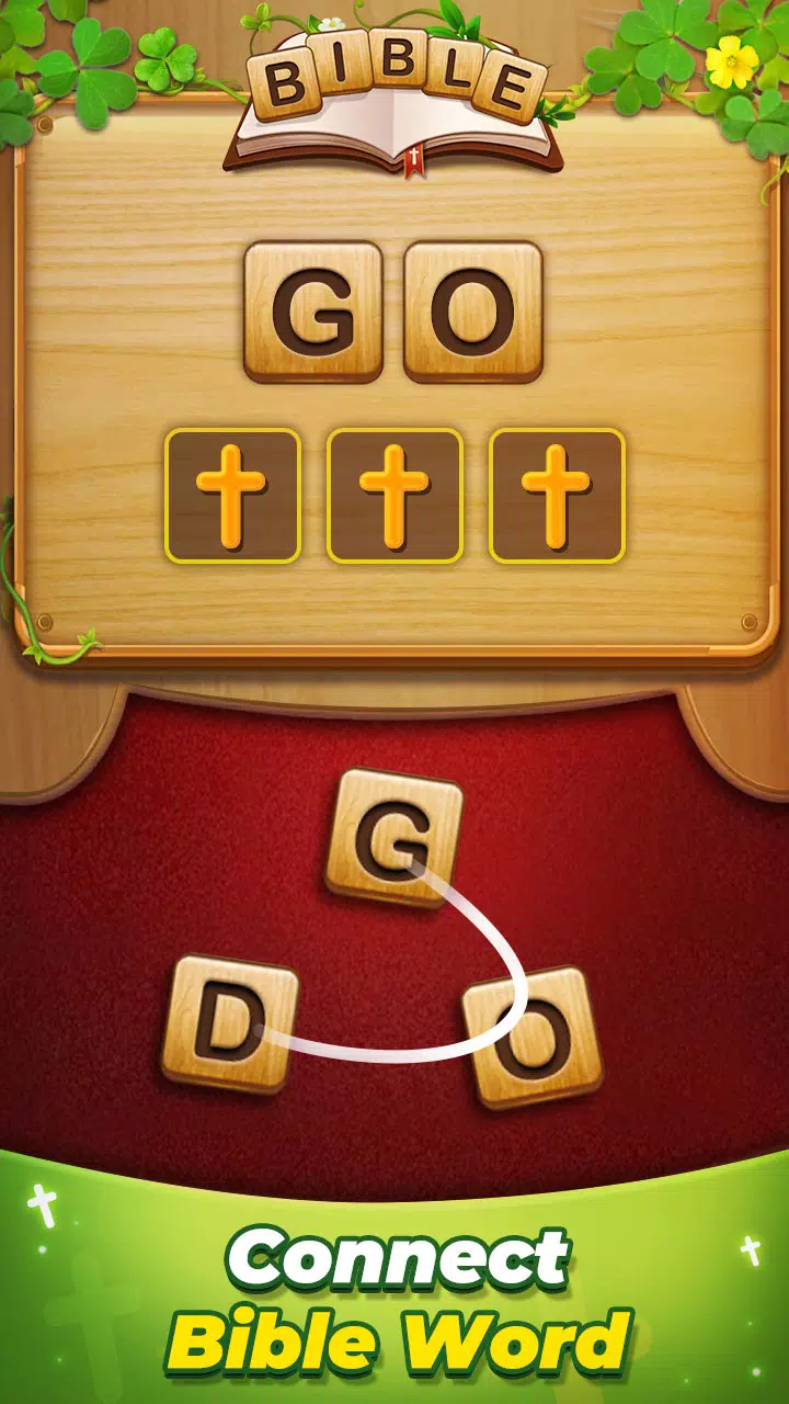 Bible Word Connect Puzzle Game Ảnh chụp màn hình 2