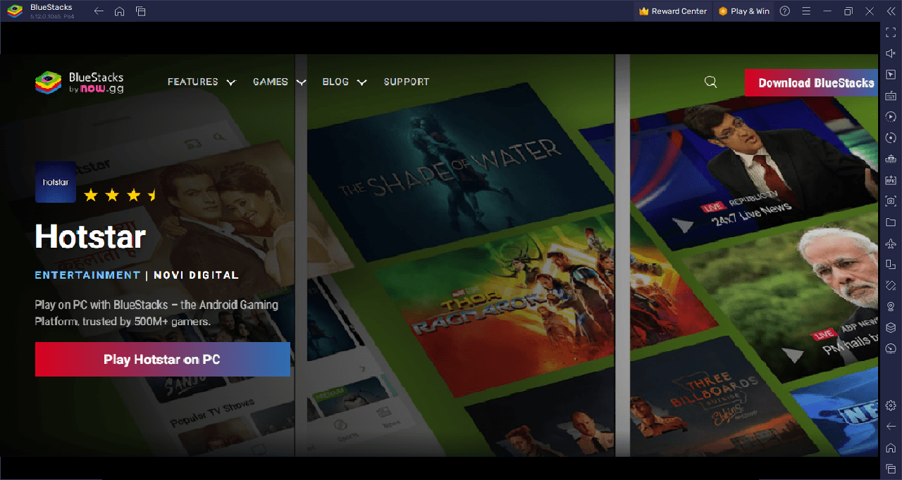 Cara menjalankan jiohotstar di pc dengan bluestacks