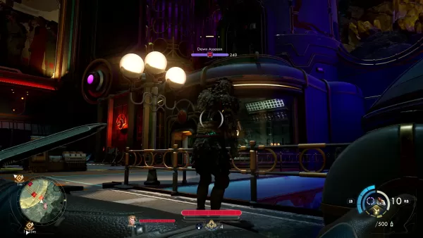 Combat against robotic enemies