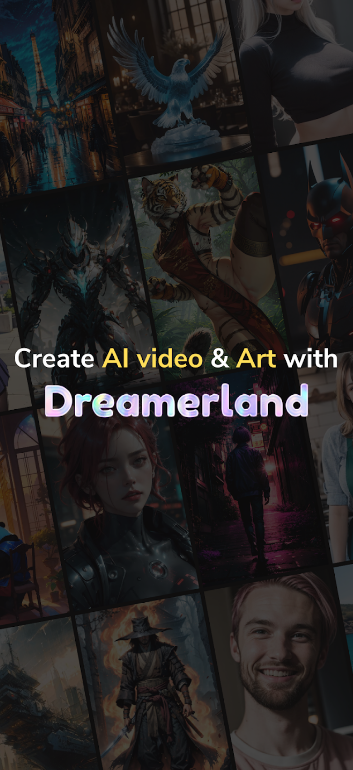 Dreamerland AI Art Generator Captura de tela 2